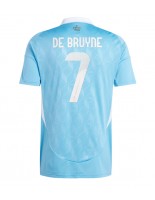 Belgia Kevin De Bruyne #7 Bortedrakt EM 2024 Korte ermer